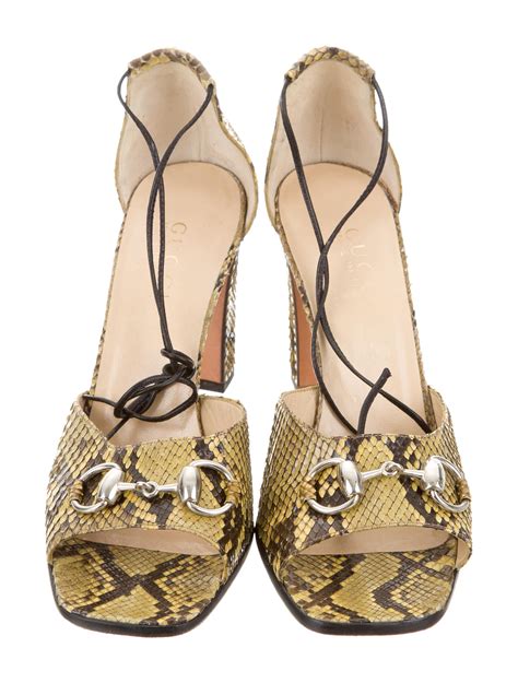 gucci rubber sandals women|gucci snakeskin sandals.